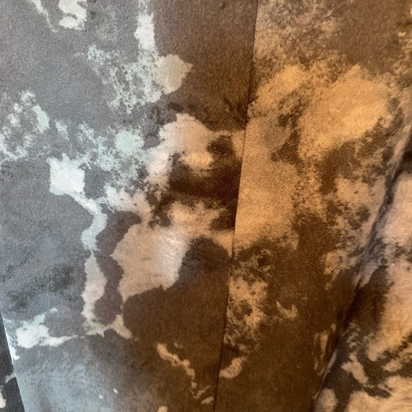 Loft Draped Front Gray Dress NWT Size 4 - Picture 6 of 9